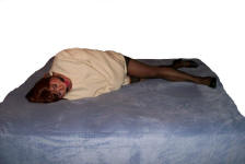 Sissy Maria bound & gagged