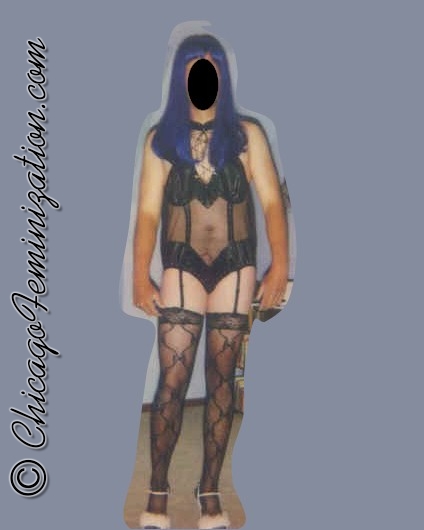 You can't go wrong with a blue wig and a farmer's tan! You can't go wrong with a blue wig and a farmer's tan!