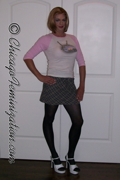 Sissy Chrissy reminds me of a party college freshman. Sissy Chrissy